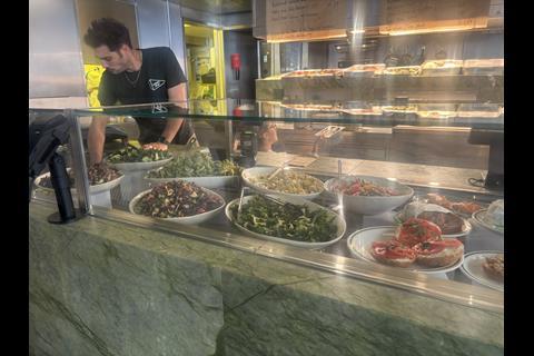 Corner Shop food counter